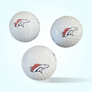 Denver Broncos Golf Balls 1 Sleeve
